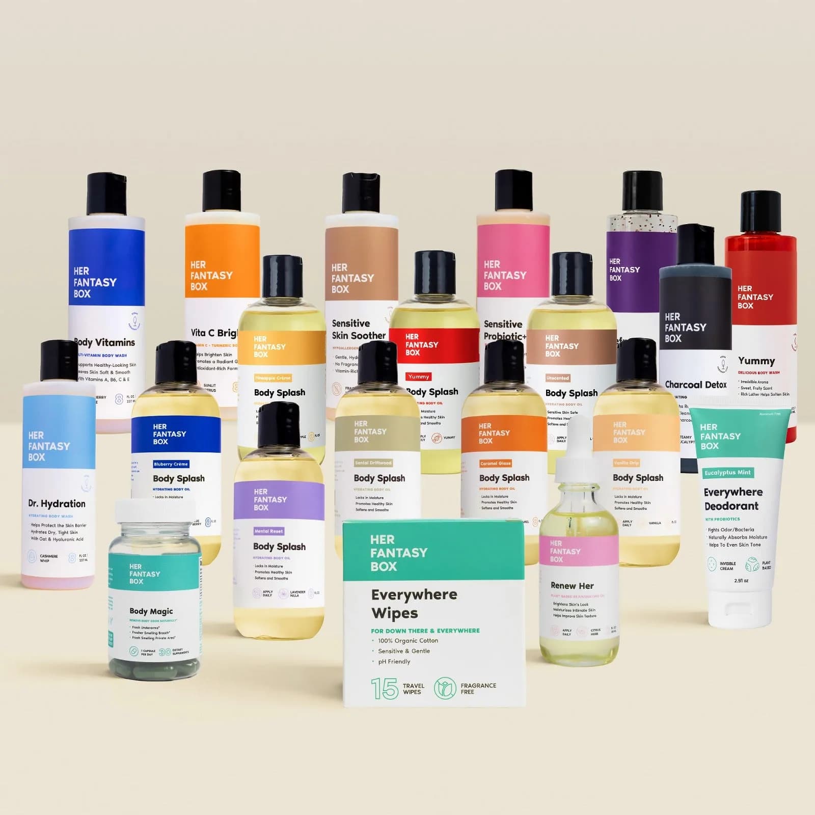 The Everything Body Care Bundle from HERFANTASYBOX