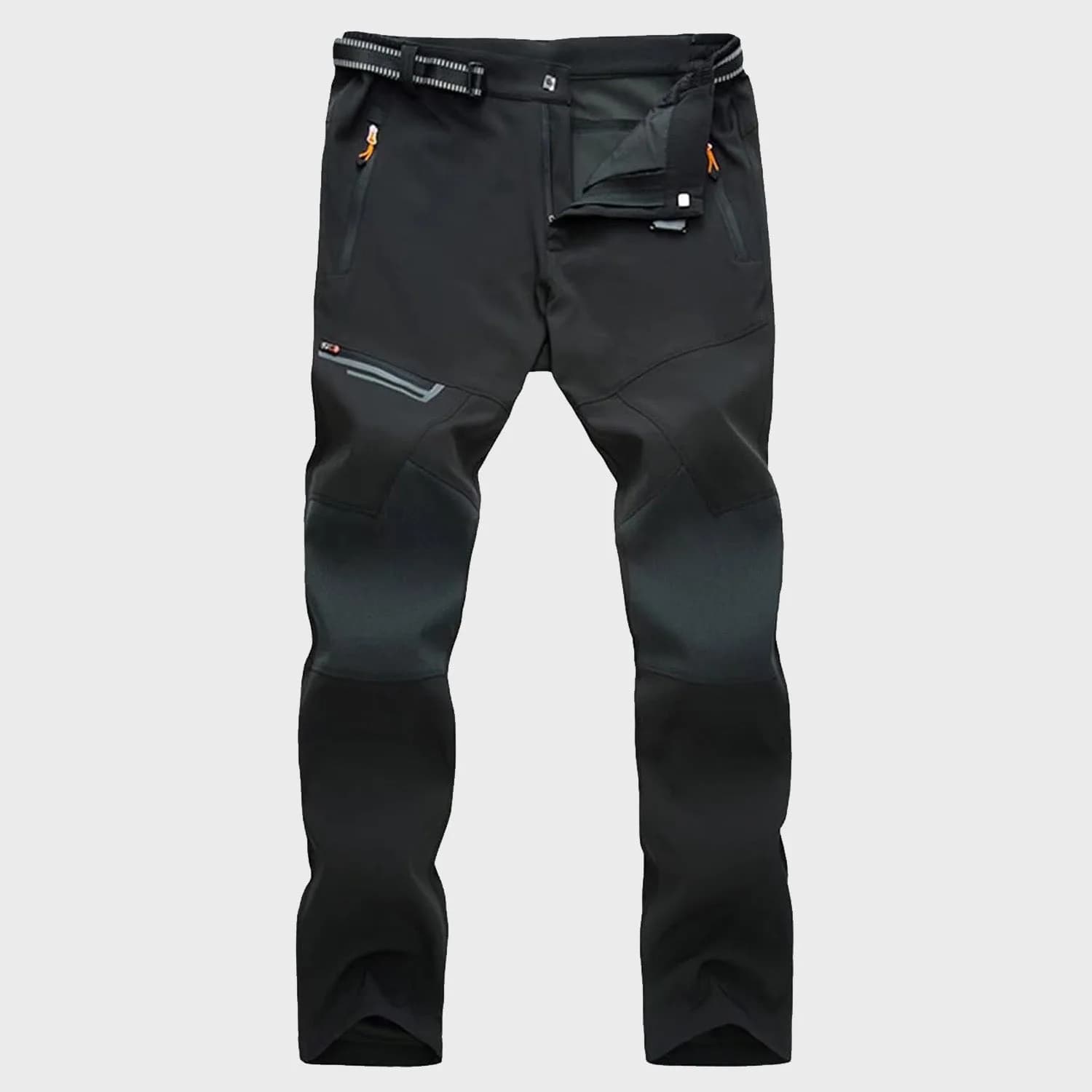 Men's tactical trekking pants with zipper pockets